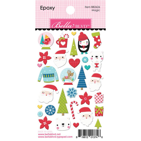 The North Pole - Bella Blvd - Epoxy Stickers - Magic (3746)