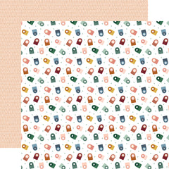 Let's Create - Echo Park - Double-Sided Cardstock 12"X12" - Making Shapes