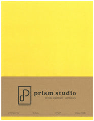 Prism Studio - Whole Spectrum Heavyweight Cardstock 8.5"x11" (10 Sheets)  - Marigold