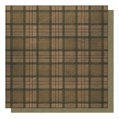 The Brave - PhotoPlay - Double-Sided Cardstock 12"X12" -  Military Plaid