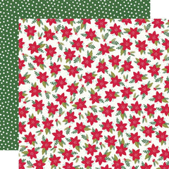 Holly Days - Simple Stories - Double-Sided Cardstock 12"X12" - Mistletoe Memories