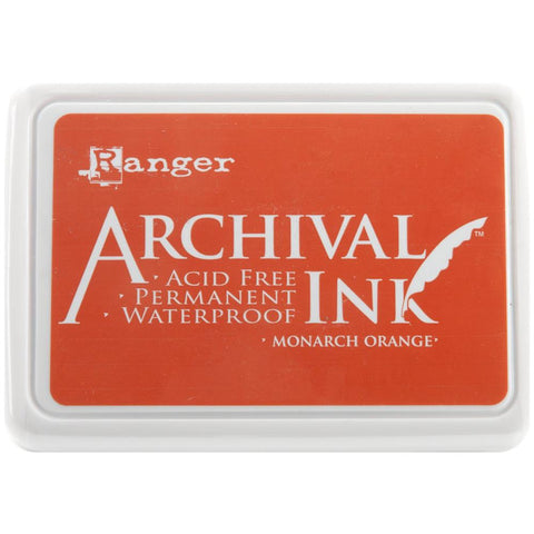 Ranger Archival Ink Pad #0 - Monarch Orange