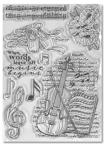 Le Cygne Noir - Ciao Bella - Clear Stamp - Music Begins  (0607)
