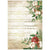 Romantic Home for the Holidays - Stamperia - A4 Rice Paper - Music (2770)