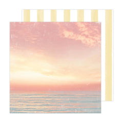 Sun Chaser - Heidi Swapp - Double-Sided Cardstock 12"X12" -  Ocean Tide