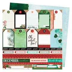 Warm Wishes - Vicki Boutin - Double-Sided Cardstock 12"X12" - Oh What Fun