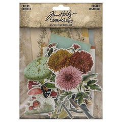 Tim Holtz - Idea-Ology - Layers Die-Cuts 45/Pkg - Organic (3160)