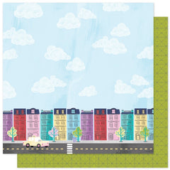 Sparkle City - Shimelle - 12"x12" Double-sided Cardstock - Painted Ladies