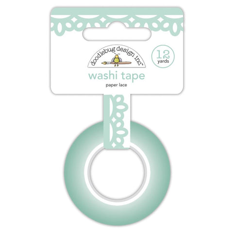 Made With Love - Doodlebug - Washi Tape 15mmX12yd - Paper Lace