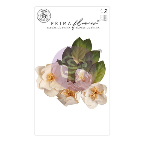 Magnolia Rouge - Prima Marketing - Mulberry Paper Flowers - Peaceful Magnolia (9608)