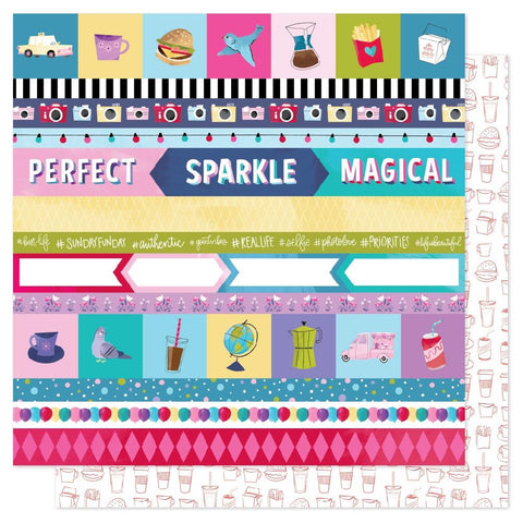 Sparkle City - Shimelle - 12"x12" Double-sided Cardstock - Perfect Day