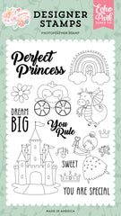 Our Little Princess - Echo Park - Clear Stamp - Perfect Princess