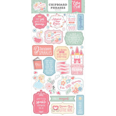 Our Little Princess - Echo Park - Chipboard 6"X13" - Phrases