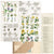 Curators Botanical - 49 & Market - 12"x12" Double-sided Patterned Paper - Pressed Petals