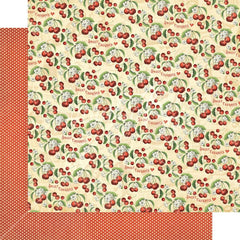 Life's A Bowl Of Cherries - Graphic45 - Double-Sided Cardstock 12"X12" - Pretty Please