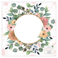 Willow & Sage - BoBunny - Specialty Paper 12"X12" - Printed Acetate