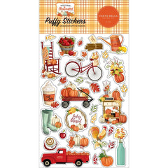 Welcome Autumn - Carta Bella - Puffy Stickers