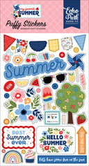 My Favorite Summer - Echo Park - Puffy Stickers
