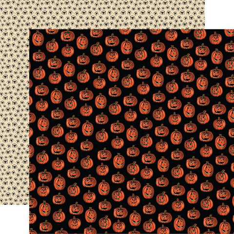 Hocus Pocus (2022) - Carta Bella - Double-Sided Cardstock 12"X12" - Pumpkin Party