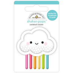 Over the Rainbow - Doodlebug - Shaker-Pops 3D Stickers -  Rainbow Bright
