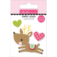 The North Pole - Bella Blvd - Bella-Pops 3D Stickers - Reindeer Games