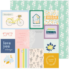 The Best Day - PinkFresh - Double-Sided Cardstock 12"X12" - Remember This Day