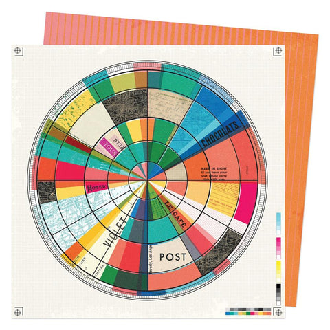 Where To Next? - Vicki Boutin - Double-Sided Cardstock 12"X12" - Roundabout