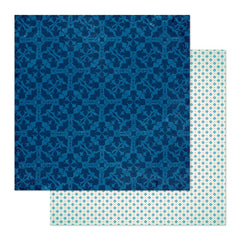 Brighton - BoBunny - Double-Sided Cardstock 12"X12" - Royal