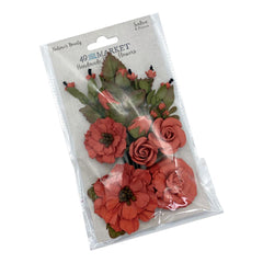 49 And Market  - Nature's Bounty Paper Flowers - Salsa (8411)