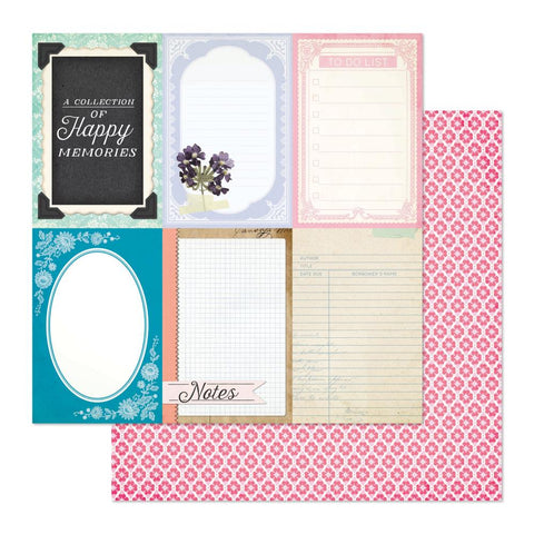 Brighton - BoBunny - Double-Sided Cardstock 12"X12" - Salutations