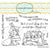 Colorado Craft Company - Clear Stamps 4"X6" -  Santa Bunny-By Anita Jeram