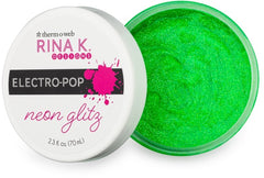 Rina K - Neon Glitz Glitter Gel, (2.3oz) - Screamin' Green