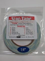 1/4" width Scor-Tape x 27 yards long (202)