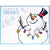 Stampendous - Fransformers Clear Stamp - Snow Lines (4"x6") (5990)