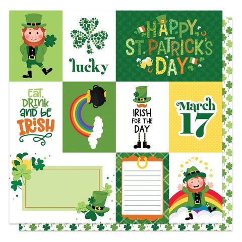 Pot of Gold - PhotoPlay - Double-Sided Cardstock 12"X12" -  So Lucky