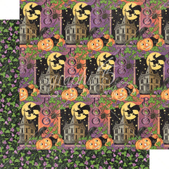 Charmed - Graphic45 - 12"x12" Double-sided Patterned Paper - So Spooky