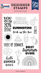 My Favorite Summer - Echo Park - Clear Stamp - Soak Up The Sun