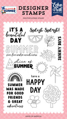 My Favorite Summer - Echo Park - Clear Stamp - Splish Splash