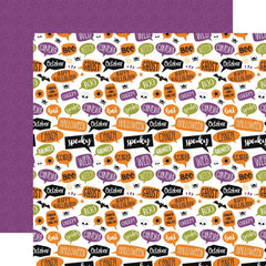 Halloween Magic - Echo Park - Double-Sided Cardstock 12"X12" - Spooky Scary