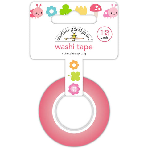 Over the Rainbow - Doodlebug - Washi Tape 15mmX12yd -  Spring Has Sprung