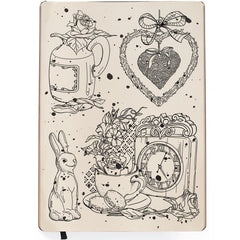 Sparrow Hill - Ciao Bella - 6"x8"Clear Stamp - Spring Time