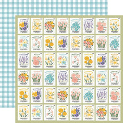 It's Spring Time - Echo Park - Double-Sided Cardstock 12"X12" - Springtime Seeds