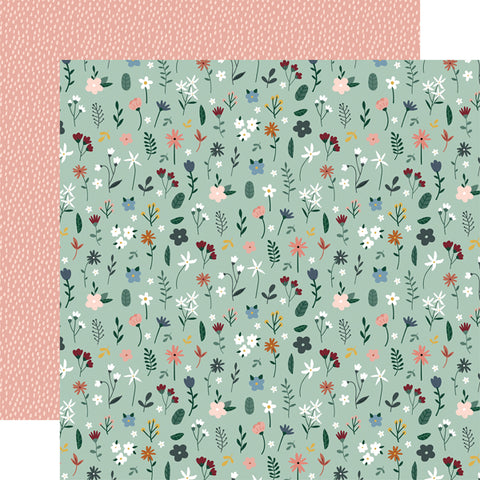 Let's Create - Echo Park - Double-Sided Cardstock 12"X12" - Stash Of Stems