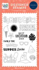 Beach Party - Carta Bella - Clear Stamp - Summer Crew