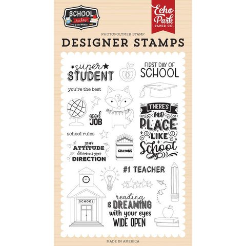 School Rules - Echo Park - Stamps - Super Student
