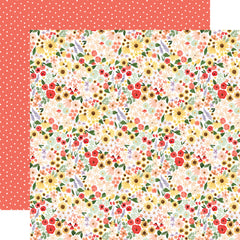 Homemade (2022) - Carta Bella - Double-Sided Cardstock 12"X12" - Sweet Floral