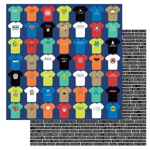 The New Normal - Photo Play - Double-Sided Cardstock 12"X12" - T-Shirts