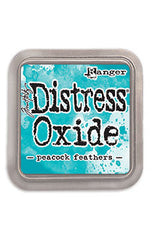 Tim Holtz - Distress Oxide Pad 3x3 -  Peacock Feathers