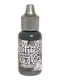 Distress Oxide Reinker 1/2oz - Black Soot