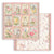 Rose Parfum - Stamperia  -  Double-Sided Cardstock 12"X12" - Tags (5542)